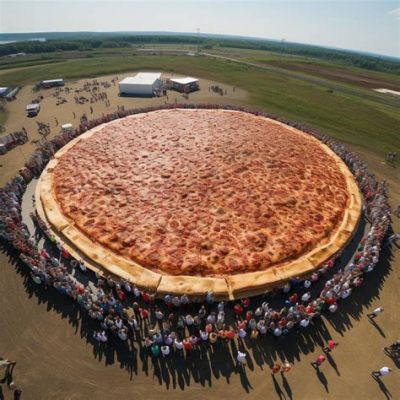 Whats the biggest fruit in the world, and how does it compare to the largest pizza ever made?